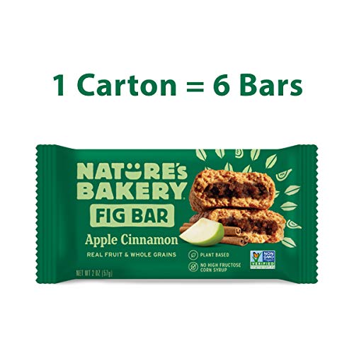 Natureâ€™s Bakery Whole Wheat Fig Bars, Blueberry, Real Fruit, Vegan, Non-GMO, Snack bar, Twin packs- 12 count