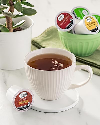 Twinings English Breakfast Tea K-Cup Pods for Keurig, Caffeinated, Smooth, Flavourful, Robust Black Tea, 24 Count (Pack of 1), Enjoy Hot or Iced