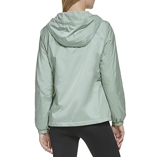 Calvin Klein Womens Zip Front Windbreaker