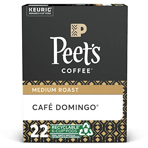 Peet's Coffee, Dark Roast K-Cup Pods for Keurig Brewers - Major Dickason's Blend 75 Count (1 Box of 75 K-Cup Pods)