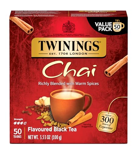 Twinings Decaffeinated English Breakfast Individually Wrapped Black Tea Bags, 20 Count Pack of 6, Flavourful & Robust