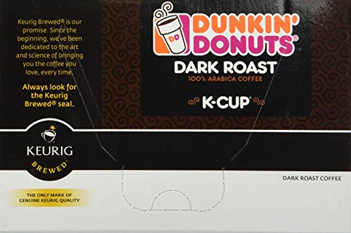 Dunkin' Original Blend Single Serve Keurig K-Cup Pods, Medium Roast Coffee, 60 Pods total (6 Boxes of 10)