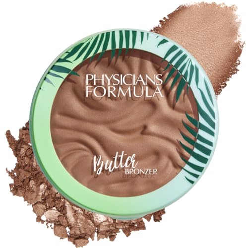 Physicians Formula Murumuru Butter Bronzer, Moisturizing, Nourishing Murumuru Butter Blend for Silky All-Day Luminous Glow, Dermatologist Tested, Hypoallergenic, Vegan & Cruelty-Free -Bronzer