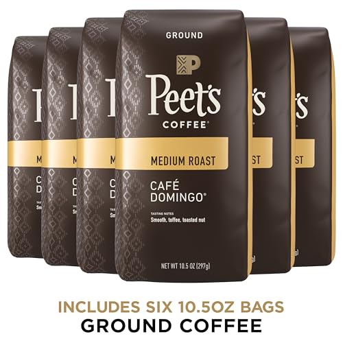 Peet's Coffee, Dark Roast Ground Coffee - Major Dickason's Blend 18 Ounce Bag