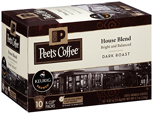 Peet's Coffee, Dark Roast K-Cup Pods for Keurig Brewers - Major Dickason's Blend 75 Count (1 Box of 75 K-Cup Pods)