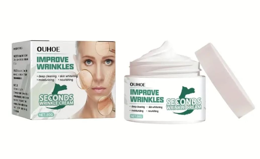 OUHOE Wrinkle Remover for Eyes, and Forehead - Face Moisturizer, Vitamin A for Nourishing - Anti-Aging Face Lift Cream for Men and Women - Great Reviews - Really works.