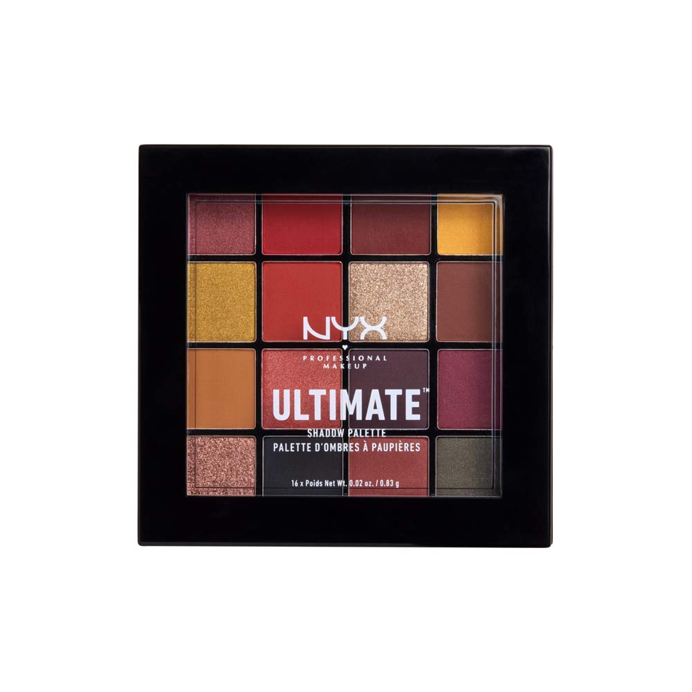 NYX PROFESSIONAL MAKEUP Ultimate Shadow Palette, Eyeshadow Palette - Warm Neutrals