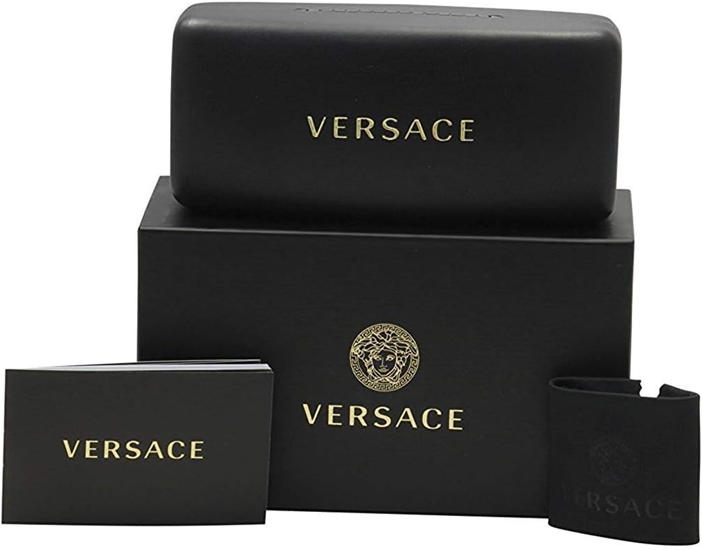 Versace Men's VE4275 Sunglasses, Black, 58/18/140