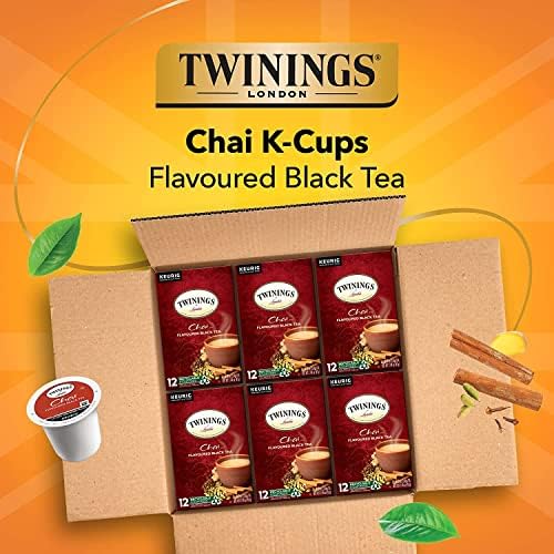 Twinings English Breakfast Tea K-Cup Pods for Keurig, Caffeinated, Smooth, Flavourful, Robust Black Tea, 24 Count (Pack of 1), Enjoy Hot or Iced