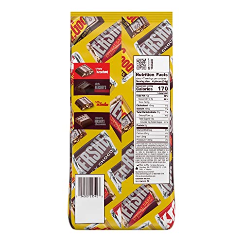 HERSHEY'S Miniatures Assorted Chocolate, Party Pack, 35.9 oz