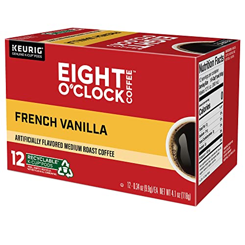 Eight O'Clock Coffee The Original Keurig Single-Serve K-Cup Pods, Medium Roast Coffee, 96 Count (4 Packs of 24)