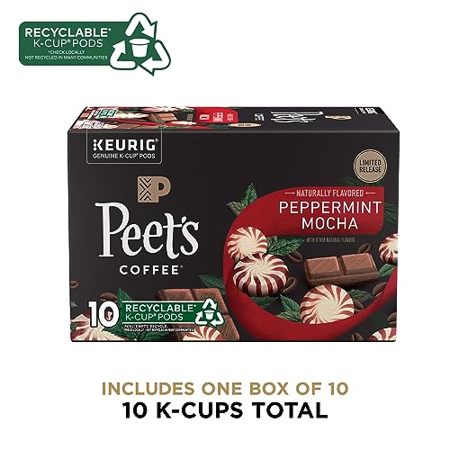 Peet's Coffee, Dark Roast K-Cup Pods for Keurig Brewers - Major Dickason's Blend 75 Count (1 Box of 75 K-Cup Pods)