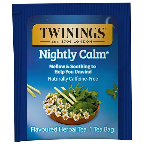 Twinings Decaffeinated English Breakfast Individually Wrapped Black Tea Bags, 20 Count Pack of 6, Flavourful & Robust