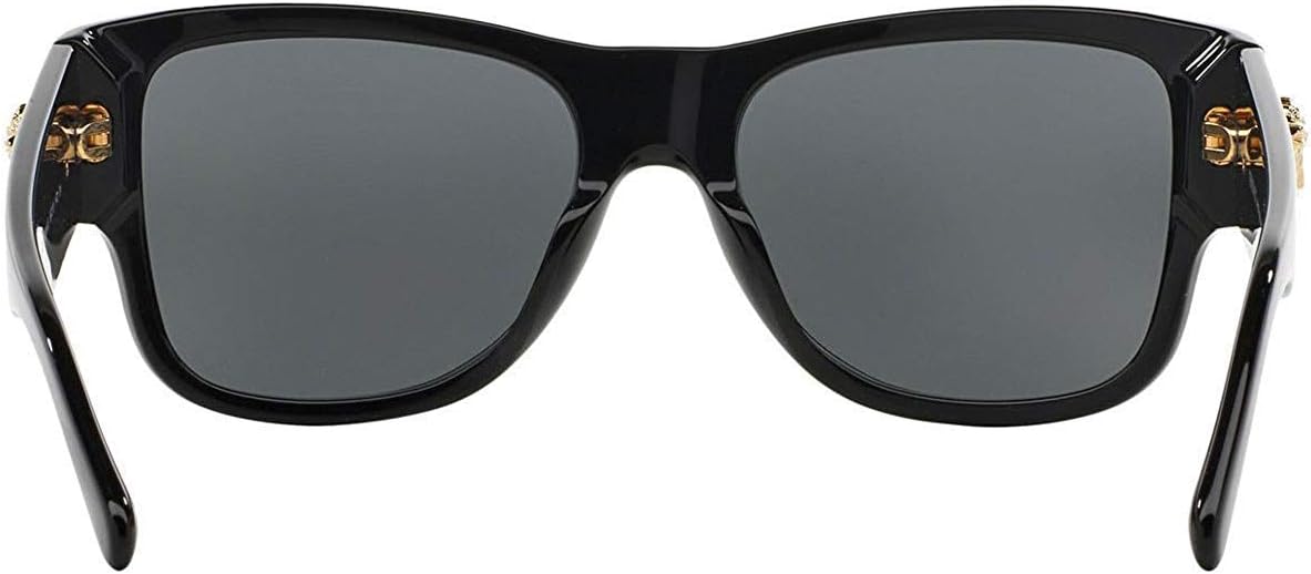 Versace Men's VE4275 Sunglasses, Black, 58/18/140