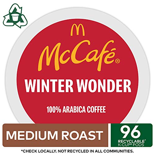 McCafe Premium Roast Coffee, Keurig Single Serve K-Cup Pods, Medium Roast, 24 Count (Pack of 4)