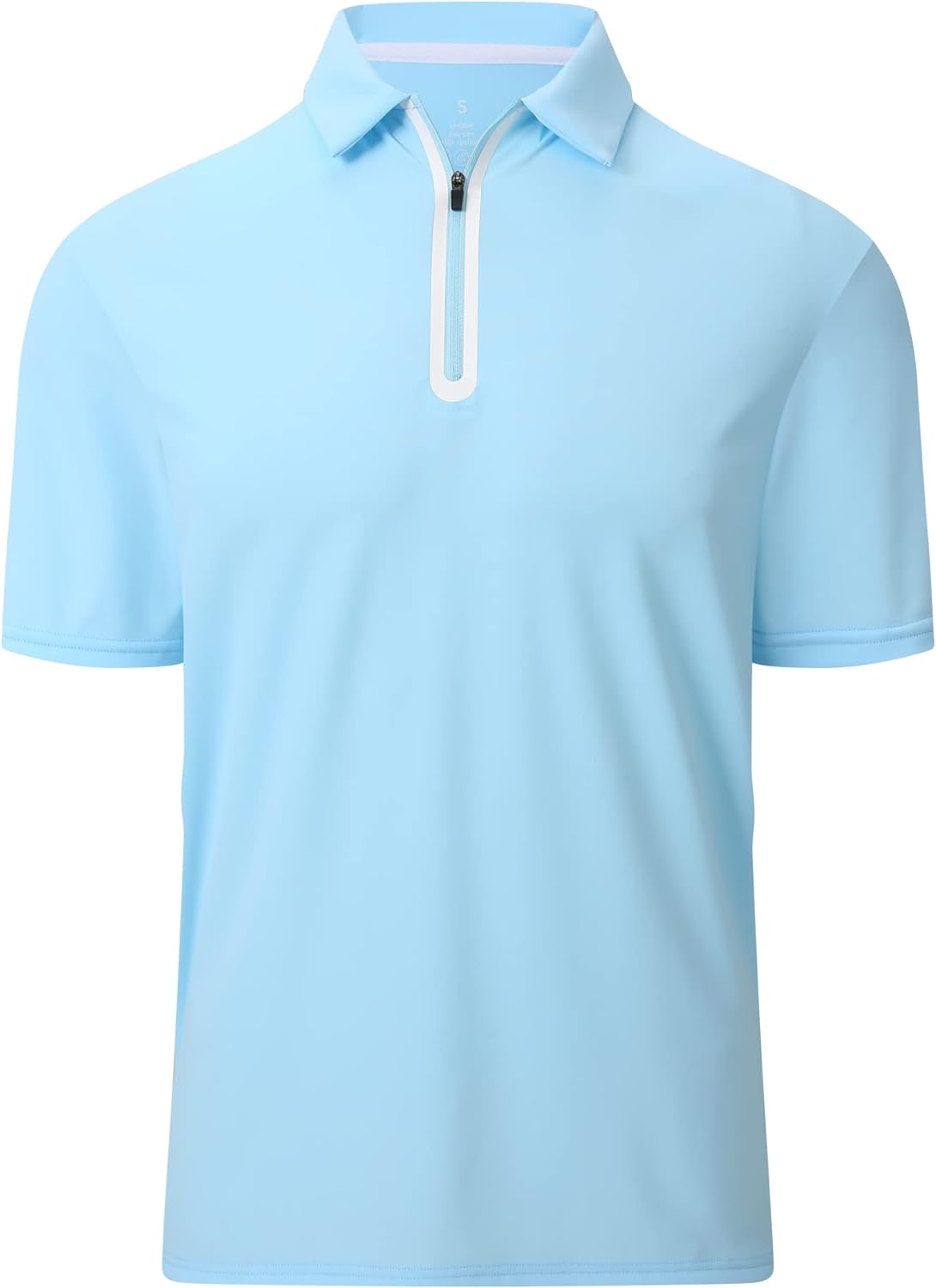 Alex Vando Mens Golf Shirt Moisture Wicking Quick-Dry Short Sleeve Casual Polo Shirts for Men