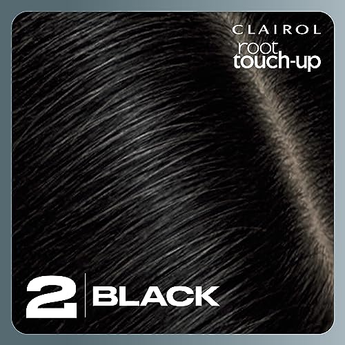 Clairol Root Touch-Up by Nice'n Easy Permanent Hair Dye, 4 Dark Brown Hair Color, Pack of 2