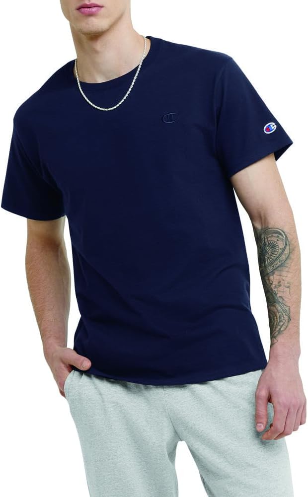 Champion Men's T-shirt, Classic Tee for Men, Men's T-shirt, Men's Tee (Reg. Or Big & Tall)