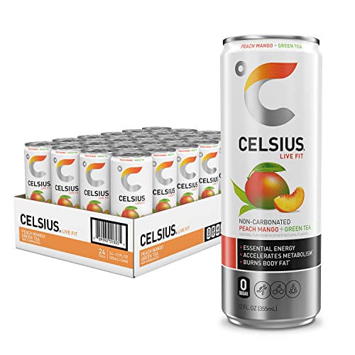 CELSIUS Assorted Flavors Official Variety Pack, Functional Essential Energy Drinks, 12 Fl Oz (Pack of 12)