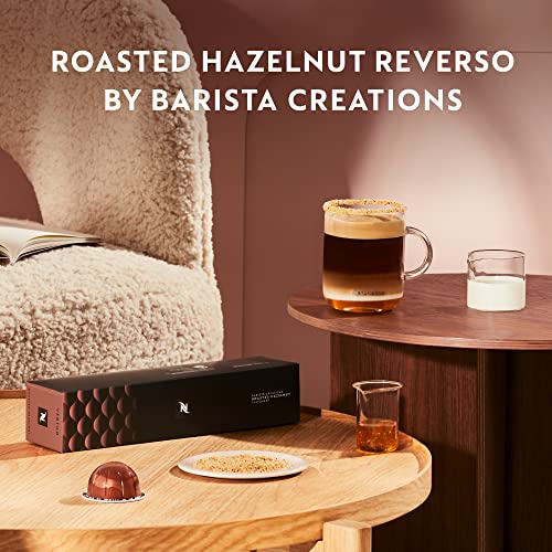 Nespresso Capsules Vertuo, Barista Flavored Pack, Medium Roast Coffee, 30 Count Coffee Pods, Brews 7.77 fl. oz