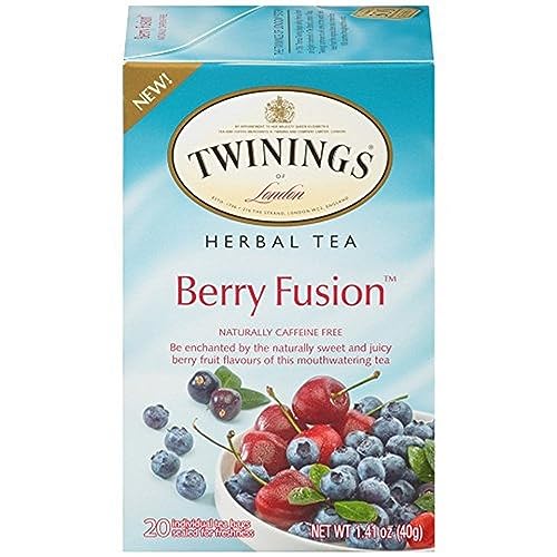 Twinings Decaffeinated English Breakfast Individually Wrapped Black Tea Bags, 20 Count Pack of 6, Flavourful & Robust