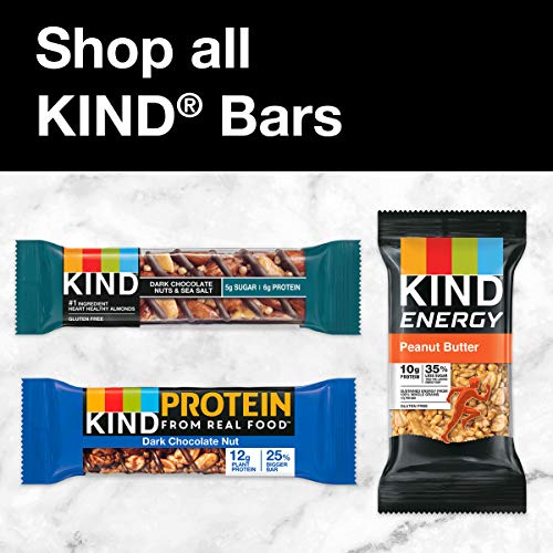 KIND Minis, Dark Chocolate Nuts & Sea Salt, Healthy Snacks, Gluten Free, Low Calorie Snacks, Low Sugar, 10 Count