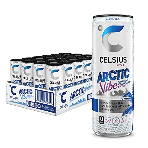 CELSIUS Assorted Flavors Official Variety Pack, Functional Essential Energy Drinks, 12 Fl Oz (Pack of 12)