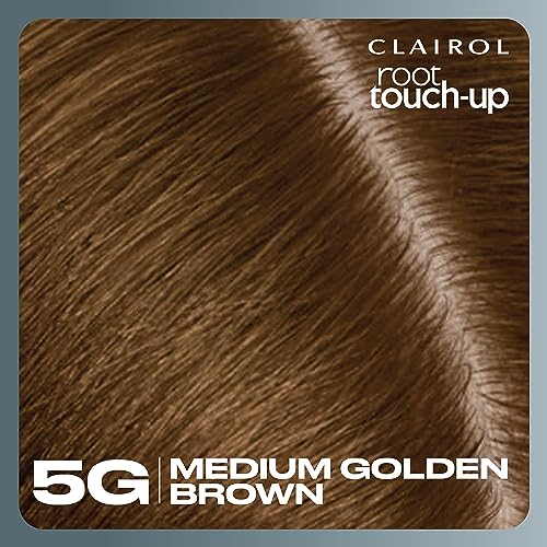 Clairol Root Touch-Up by Nice'n Easy Permanent Hair Dye, 4 Dark Brown Hair Color, Pack of 2