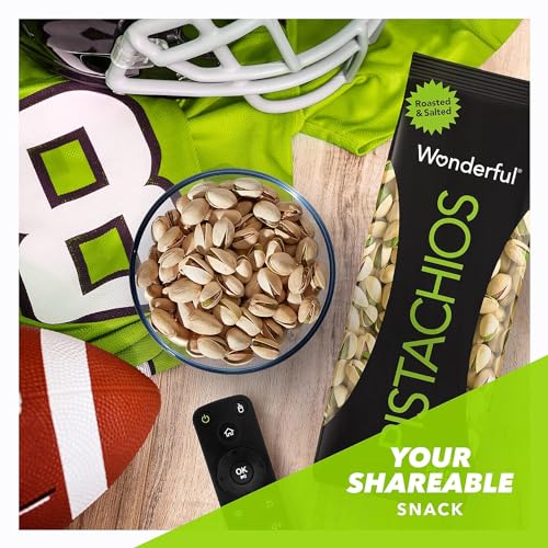 Wonderful Pistachios In Shell, Roasted and Salted Nuts, 48 Ounce Resealable Bag - Healthy Snack, Protein Snack, Pantry Staple