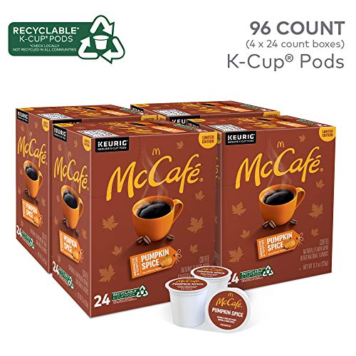 McCafe Premium Roast Coffee, Keurig Single Serve K-Cup Pods, Medium Roast, 24 Count (Pack of 4)