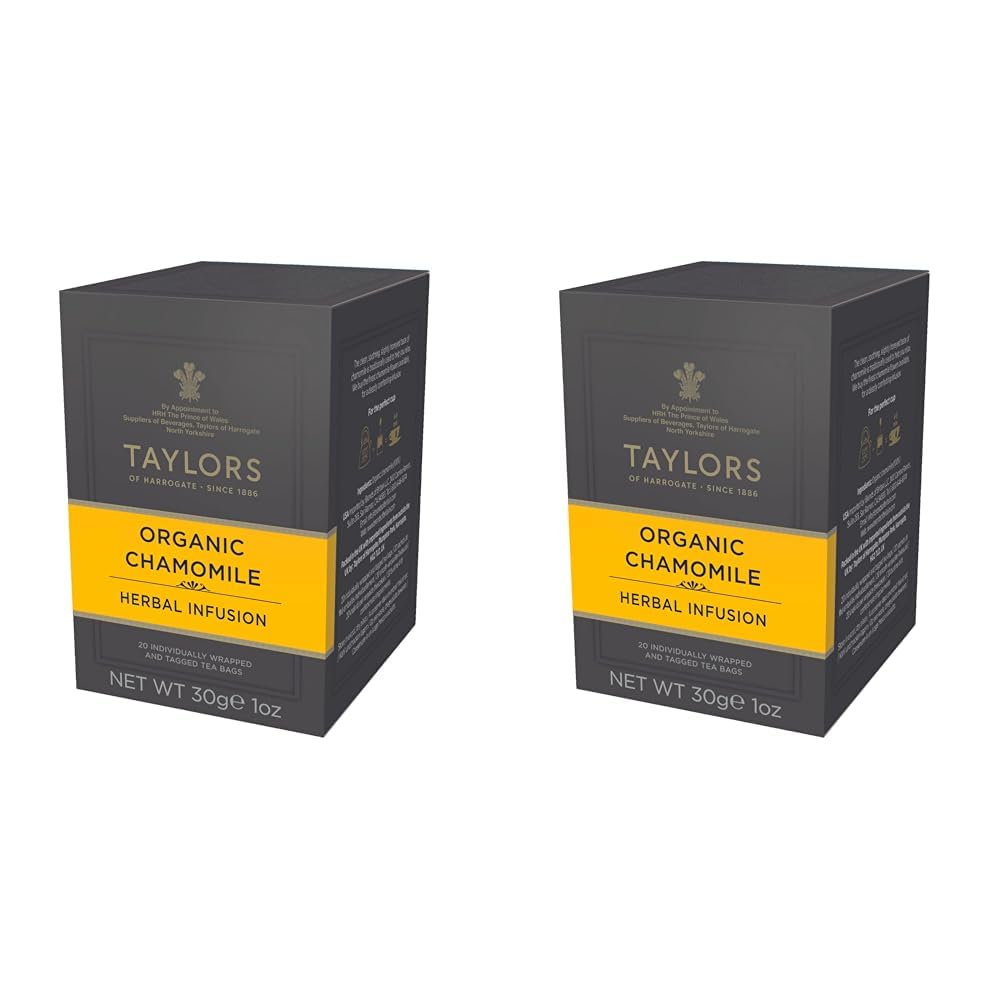 Taylors of Harrogate Organic Chamomile Herbal Tea, 20 Teabags