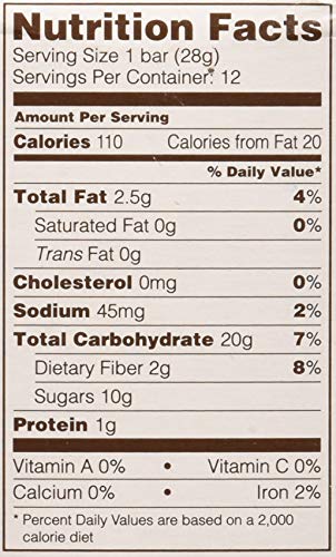 Natureâ€™s Bakery Whole Wheat Fig Bars, Blueberry, Real Fruit, Vegan, Non-GMO, Snack bar, Twin packs- 12 count