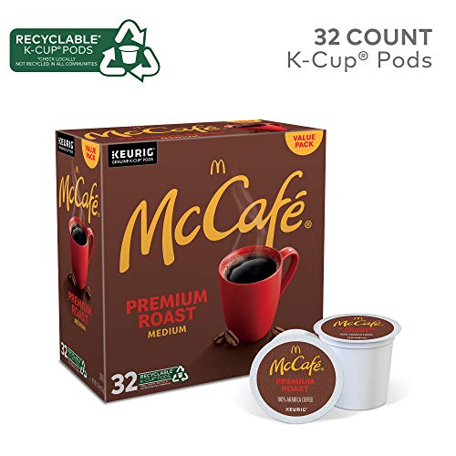 McCafe Premium Roast Coffee, Keurig Single Serve K-Cup Pods, Medium Roast, 24 Count (Pack of 4)