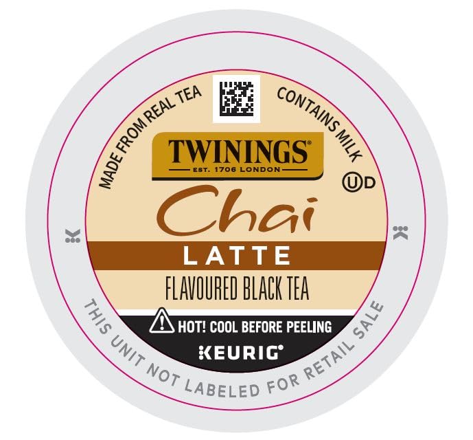 Twinings English Breakfast Tea K-Cup Pods for Keurig, Caffeinated, Smooth, Flavourful, Robust Black Tea, 24 Count (Pack of 1), Enjoy Hot or Iced