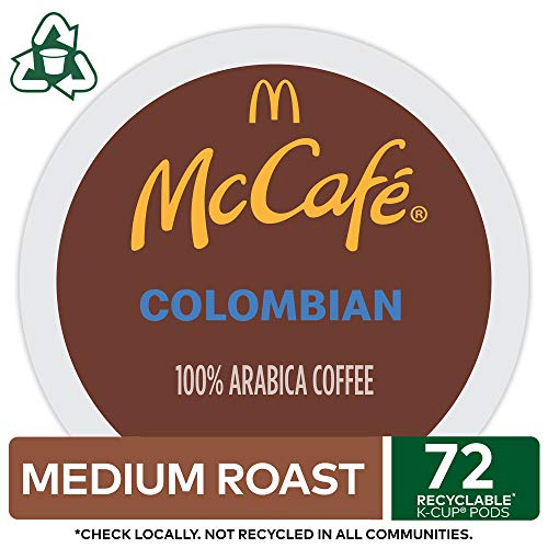 McCafe Premium Roast Coffee, Keurig Single Serve K-Cup Pods, Medium Roast, 24 Count (Pack of 4)