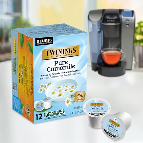 Twinings English Breakfast Tea K-Cup Pods for Keurig, Caffeinated, Smooth, Flavourful, Robust Black Tea, 24 Count (Pack of 1), Enjoy Hot or Iced