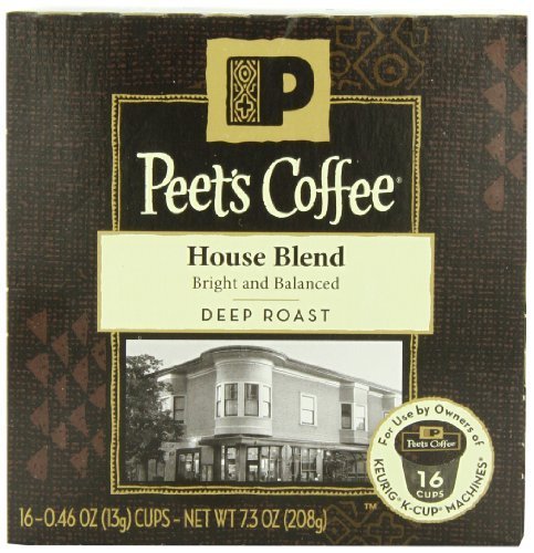 Peet's Coffee, Dark Roast K-Cup Pods for Keurig Brewers - Major Dickason's Blend 75 Count (1 Box of 75 K-Cup Pods)