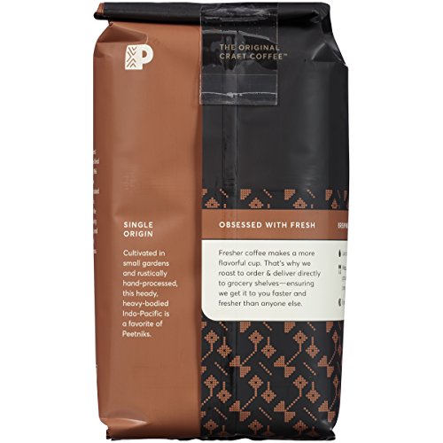 Peet's Coffee, Dark Roast Ground Coffee - Major Dickason's Blend 18 Ounce Bag