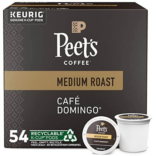 Peet's Coffee, Dark Roast K-Cup Pods for Keurig Brewers - Major Dickason's Blend 75 Count (1 Box of 75 K-Cup Pods)