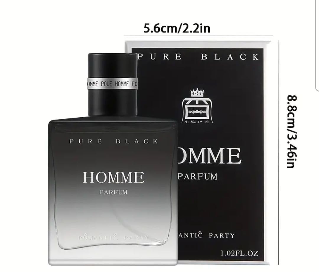 Pure Homme or Blue Designer like Eau de Toilette Spray Men's Cologne, 1.02 fl. oz, Homme is Notes of Tobacco, and Vanilla and Sandle wood or Blue is Citris, Jasmine and Cedar. (Homme 1.02oz)