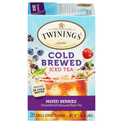 Twinings Decaffeinated English Breakfast Individually Wrapped Black Tea Bags, 20 Count Pack of 6, Flavourful & Robust