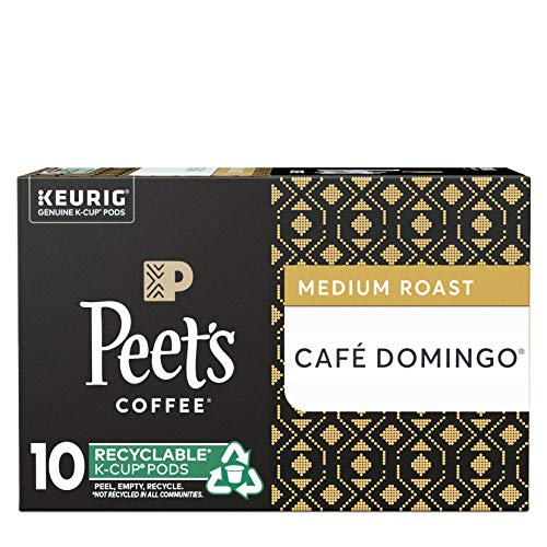 Peet's Coffee, Dark Roast K-Cup Pods for Keurig Brewers - Major Dickason's Blend 75 Count (1 Box of 75 K-Cup Pods)