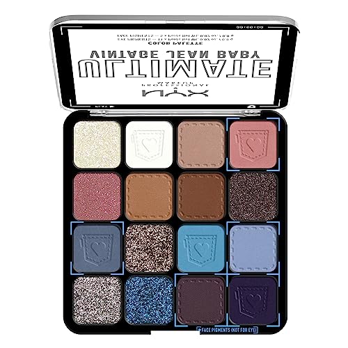 NYX PROFESSIONAL MAKEUP Ultimate Shadow Palette, Eyeshadow Palette - Warm Neutrals