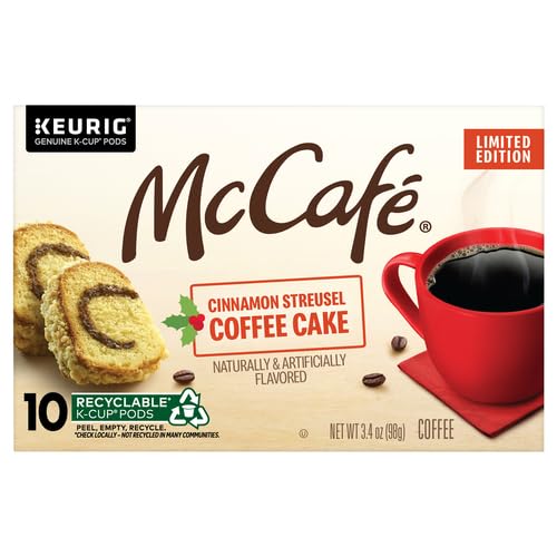 McCafe Premium Roast Coffee, Keurig Single Serve K-Cup Pods, Medium Roast, 24 Count (Pack of 4)