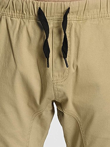 Southpole Men's Basic Stretch Twill Jogger Pants-Reg and Big & Tall Sizes