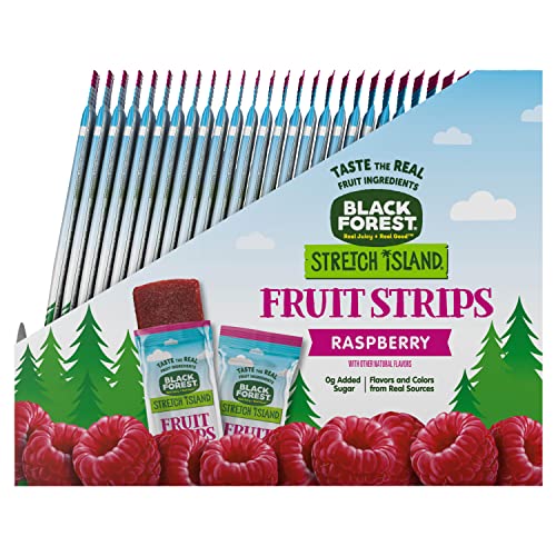 Stretch Island Black Forest Fruit Strips, Variety Pack, Cherry, Apple, Raspberry, Grape, Strawberry, Apricot, 0.5ounce Strips (Pack of 48)