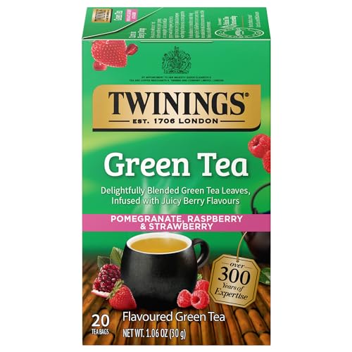 Twinings Decaffeinated English Breakfast Individually Wrapped Black Tea Bags, 20 Count Pack of 6, Flavourful & Robust