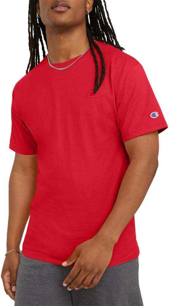 Champion Men's T-shirt, Classic Tee for Men, Men's T-shirt, Men's Tee (Reg. Or Big & Tall)