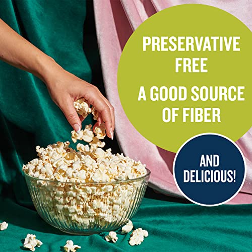 SkinnyPop Popcorn, Gluten Free, Dairy Free, Non-GMO, Healthy Snacks, Skinny Pop Original Popcorn Snack Packs, 0.65oz Individual Size Snack Bags (6 Count) (Packaging May Vary)
