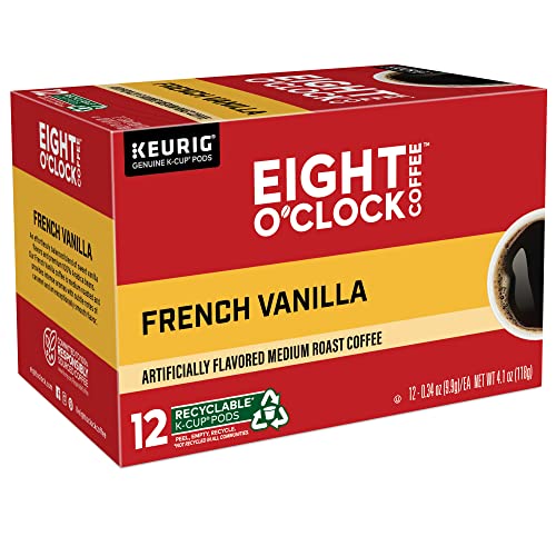 Eight O'Clock Coffee The Original Keurig Single-Serve K-Cup Pods, Medium Roast Coffee, 96 Count (4 Packs of 24)